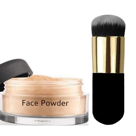 Buy LOVE HUDA Waterproof Long Lasting Makeup Setting Loose Face Powder ...