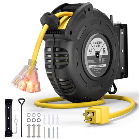 Best Garage Retractable Extension Cord at Mary Galvin blog