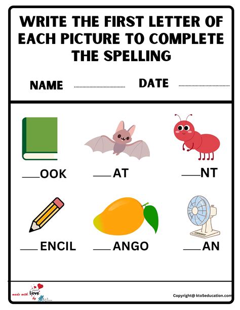 Letter Design Using The First Letter Of The Word - Letter Language Tips