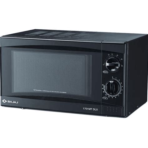 Bajaj 1701 MT Dlx, 17 Ltrs Solo Convection Microwave Oven, Digital Dis ...