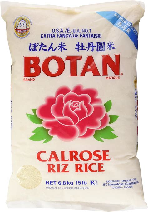 Botan Calrose Rice, 6.8kg : Amazon.ca: Grocery & Gourmet Food