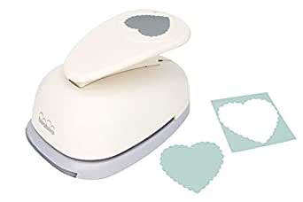 Bira 3 inch Scalloped Heart Lever Action Craft Punch for Paper Crafting ...