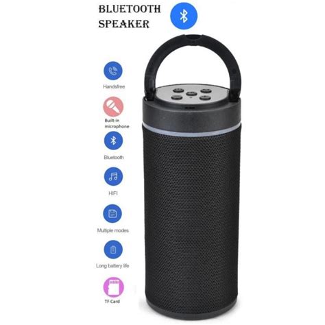 Stylish Plastic Rubber Wireless KT125 Bluetooth Speaker – Jagstore.in
