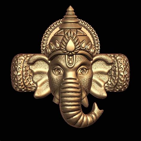 Lord Ganesha 3D Models for 3D Printing