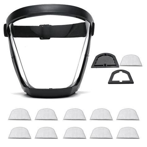 funluck Super Protective Anti-Fog Full Face Shield India | Ubuy