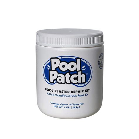 Pool Patch White Pool Plaster Repair Kit, 1.5-Pound, White : Amazon.in ...