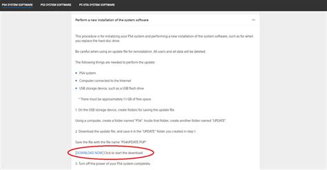 PS4 Update File Download 的图像结果