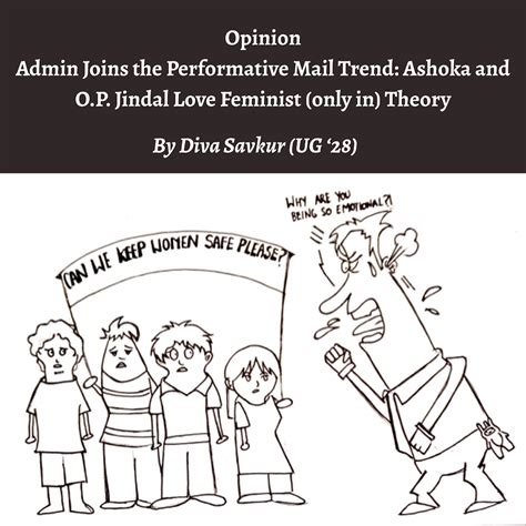 Admin Joins the Performative Mail Trend: Ashoka and O.P. Jindal Love ...