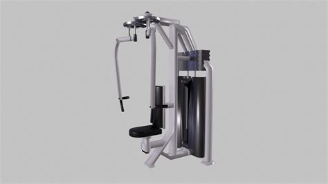 Pec Deck Fly Machine 3D model | CGTrader