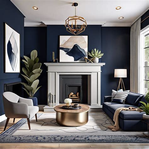 15 Navy Blue and Grey Living Room Ideas for a Stylish Space