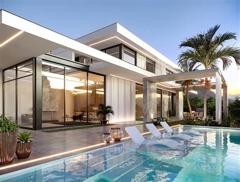 Enclave Villa V3 — Infinity Pool from the Bedroom