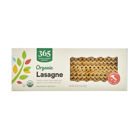 Whole Wheat Lasagna Noodles