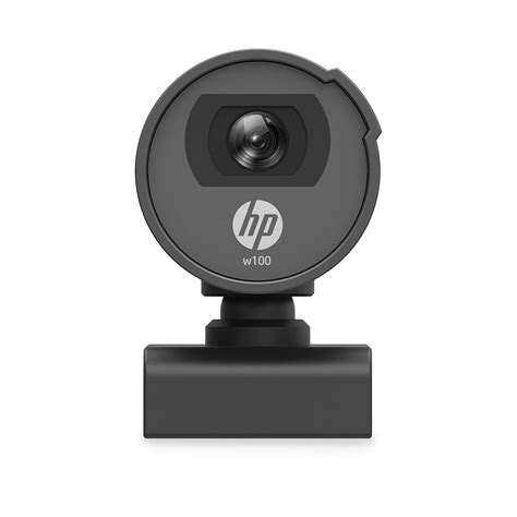 HP w100 480P 30 FPS Digital Webcam with Built-in Mic, Plug and Play ...