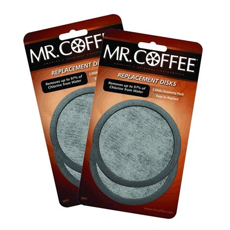 2 X Mr. Coffee Water Filter Replacement 2pk - Walmart.com