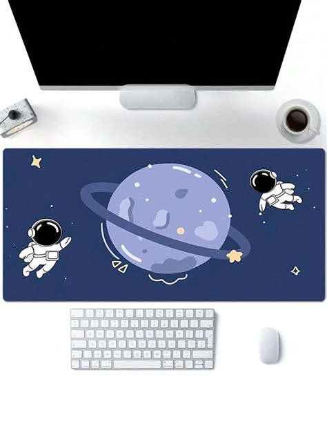 1pc Astronaut Pattern Non-slip Gaming Work Mouse Pad 4 Sizes Available ...