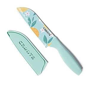 Buy CAROTE Knife Kitchen Knife Chef Knife Color Printing Santoku Knife ...