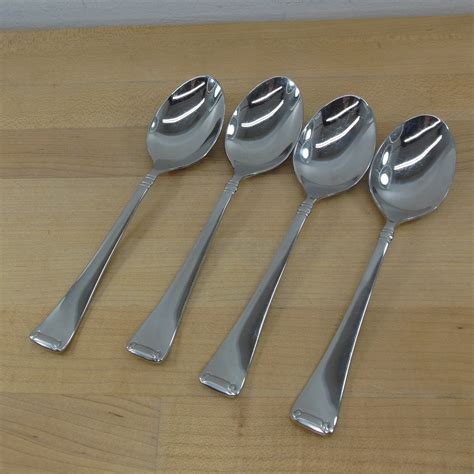 J. A. Henckels Angelico Stainless Flatware - 4 Soup Place Spoons – Olde Kitchen & Home