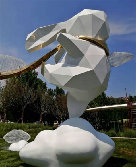 梦想家·兔子玻璃钢雕塑，公园景区都喜欢雕塑摆件！ - 欧迪雅凡家具