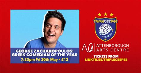 George Zacharopoulos: Greek Comedian Of The Year (Leicester ...