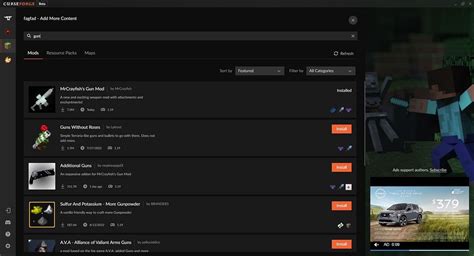 Image result for How to Download Gun Mod in Minecraft Java