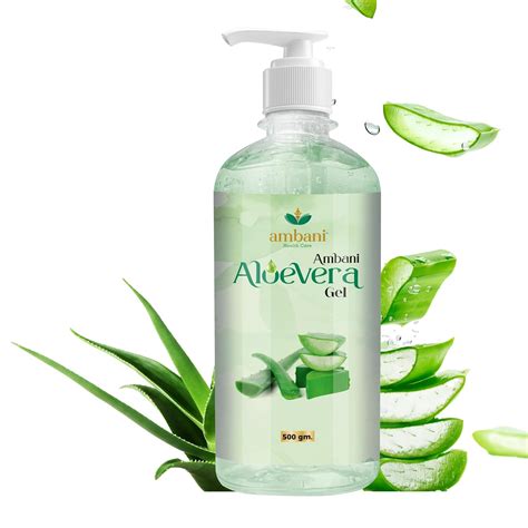 AMBANI HEALTH CARE Pure Aloe Vera Gel I Herbal Multipurpose Beauty Gel ...