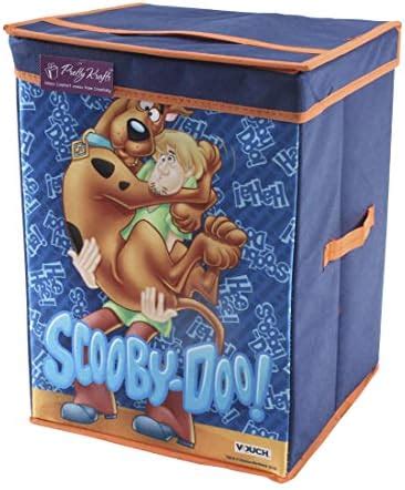 PrettyKrafts Tom and Jerry Kid's Fabric Toys Organizer with Top Lid ...