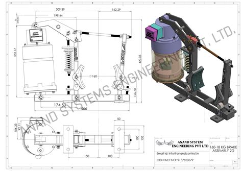 MDT 160-18 Mill Duty Thruster Brake | Anand Control