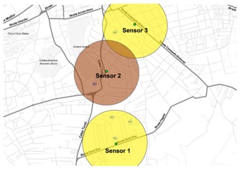 Long-Range Network of Air Quality Index Sensors in an Urban Area