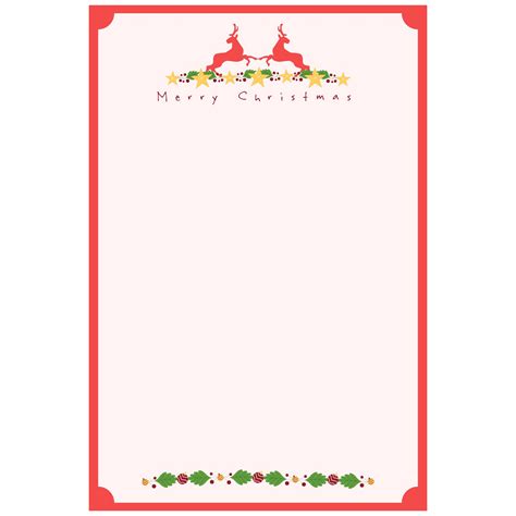 Christmas Letterhead Templates
