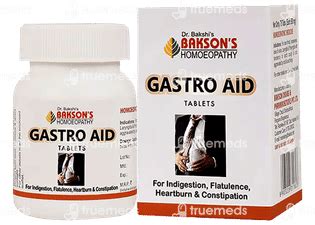 Baksons Gastro Aid Tablet 75 - Uses, Side Effects, Dosage, Price | Truemeds