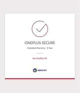 Servify OnePlus Secure 1 Year Extended Warranty Plan for OnePlus 6T ...