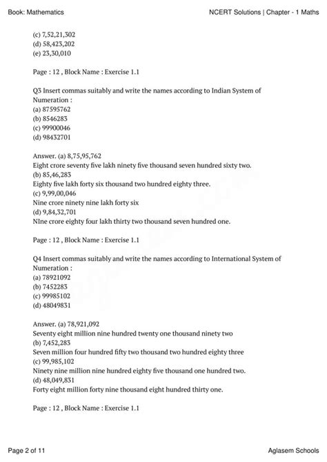 Class 6 Math Chapter 1 4 的图像结果