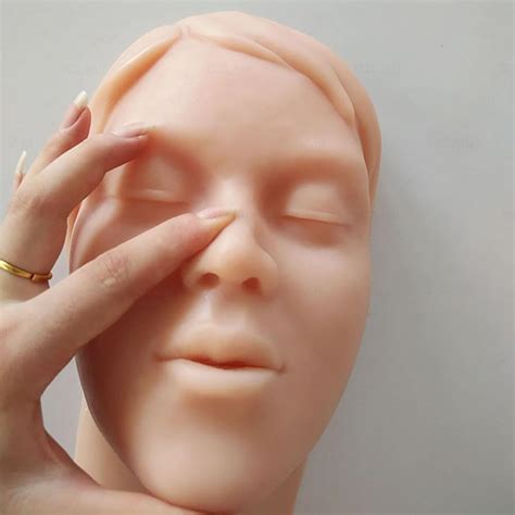 JeeKoudy Silicone Head Injection Model, Injection Training India | Ubuy