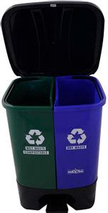 NAYASA 2 In 1 Dustbin Small | 19 Liter | Pedal Dustbin | Wet & Dry ...