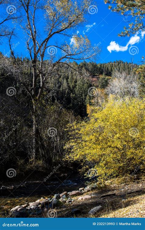 Pecos River Canyon State Park in New Mexico Stock Image - Image of ...