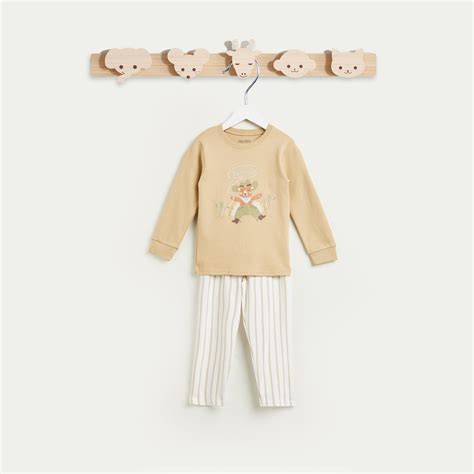 Buy Juniors Printed T-shirt and Pyjamas Set from Juniors at just INR ...