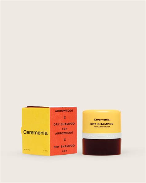 Dry Shampoo con Arrowroot – Ceremonia