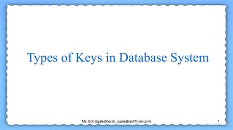 Image result for Different Types of Keys in SQL