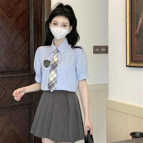 制服風コーデ 半袖 夏服 プリーツスカート | '超安 choYASU' で高品質な中国製品を驚きの価格で