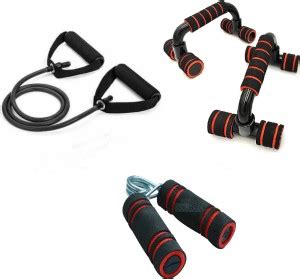 Dr Pacvu Athletes Choice Pack of 3 Combo | Hand Gripper, Pushup Bar ...