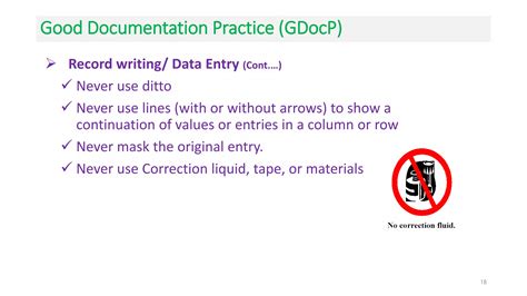 Good documentation practice | PPTX