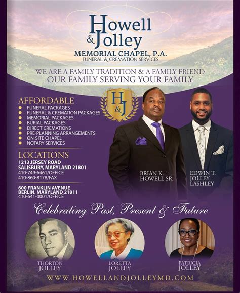 Howell & Jolley Memorial Chapel Funeral and Cremation Services