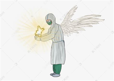 守护武汉的白衣天使素材图片免费下载-千库网