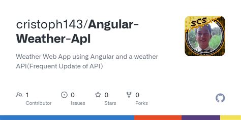 Weather API in Angular 的图像结果