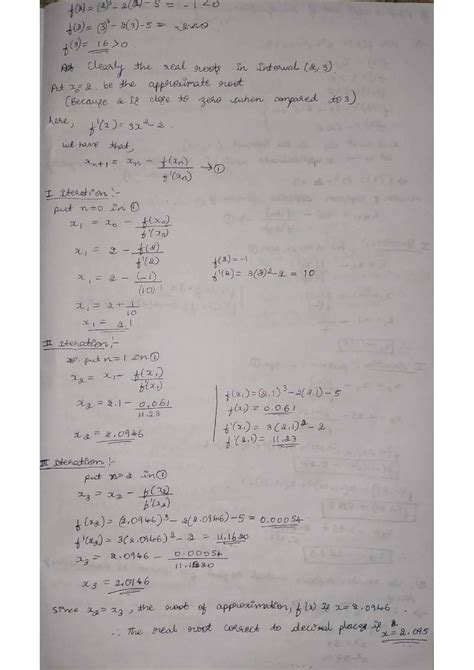 Image result for Newton-Raphson Method Question for Practice