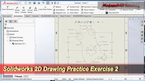 Image result for 2D SolidWorks Examples