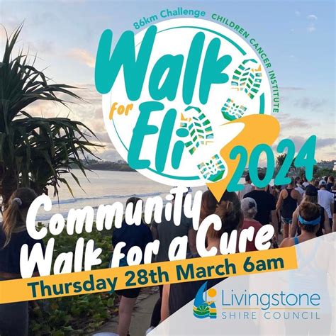 Walk for Eli 2024, Yeppoon Main Beach, 28 March 2024 | AllEvents.in