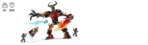 LEGO Marvel Thor vs. Surtur Construction Figure Toy 76289 Building ...
