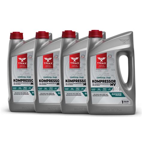 Triax Kompressor Mv 100 Sae 30 Full Synthetic Multi Vis | Desertcart INDIA