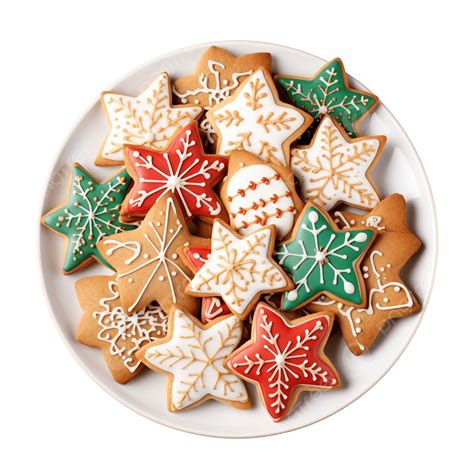 Christmas Cookie Platter Clip Art